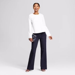 A New Day Dk Wash Flare Denim Trouser Jeans